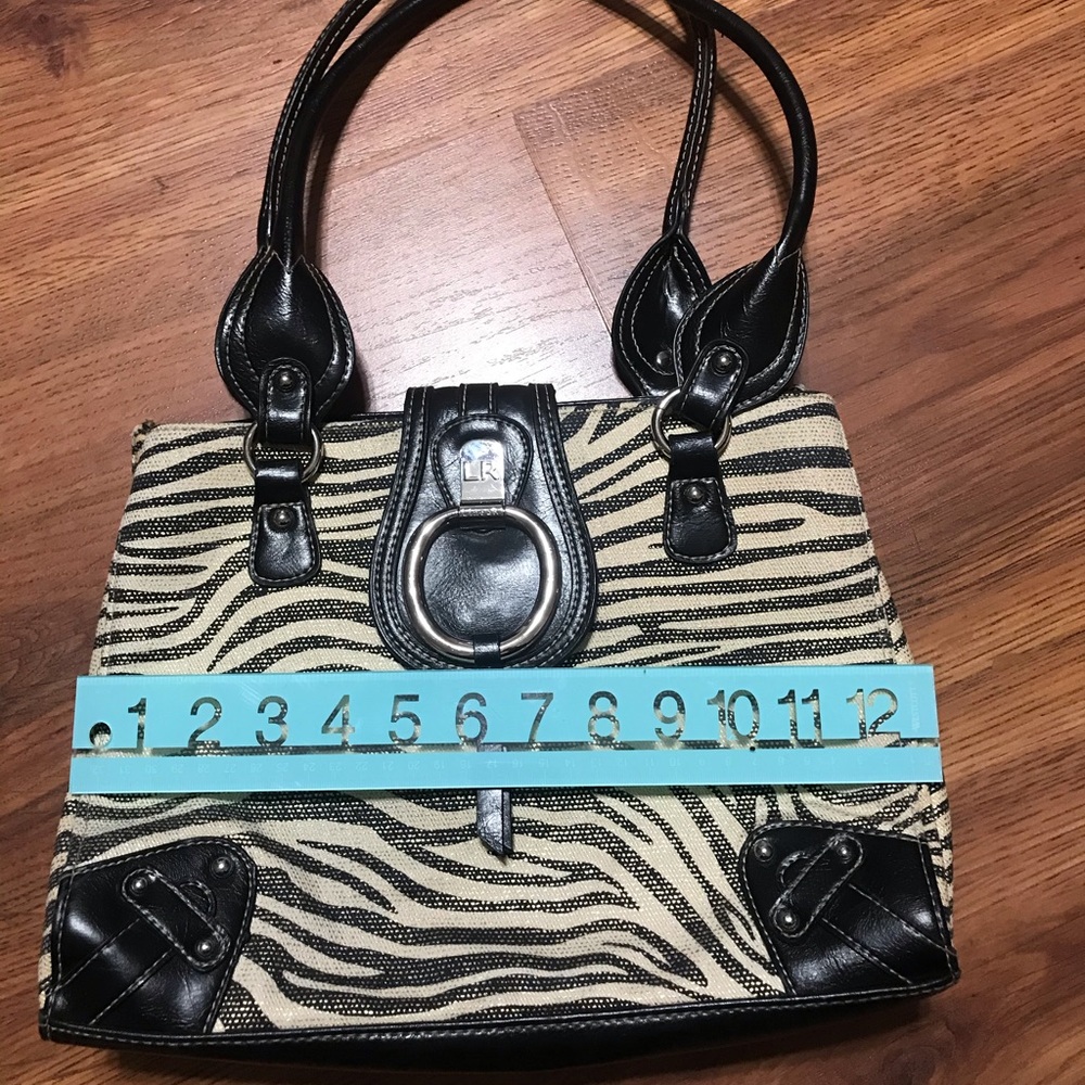 Animal print handbag